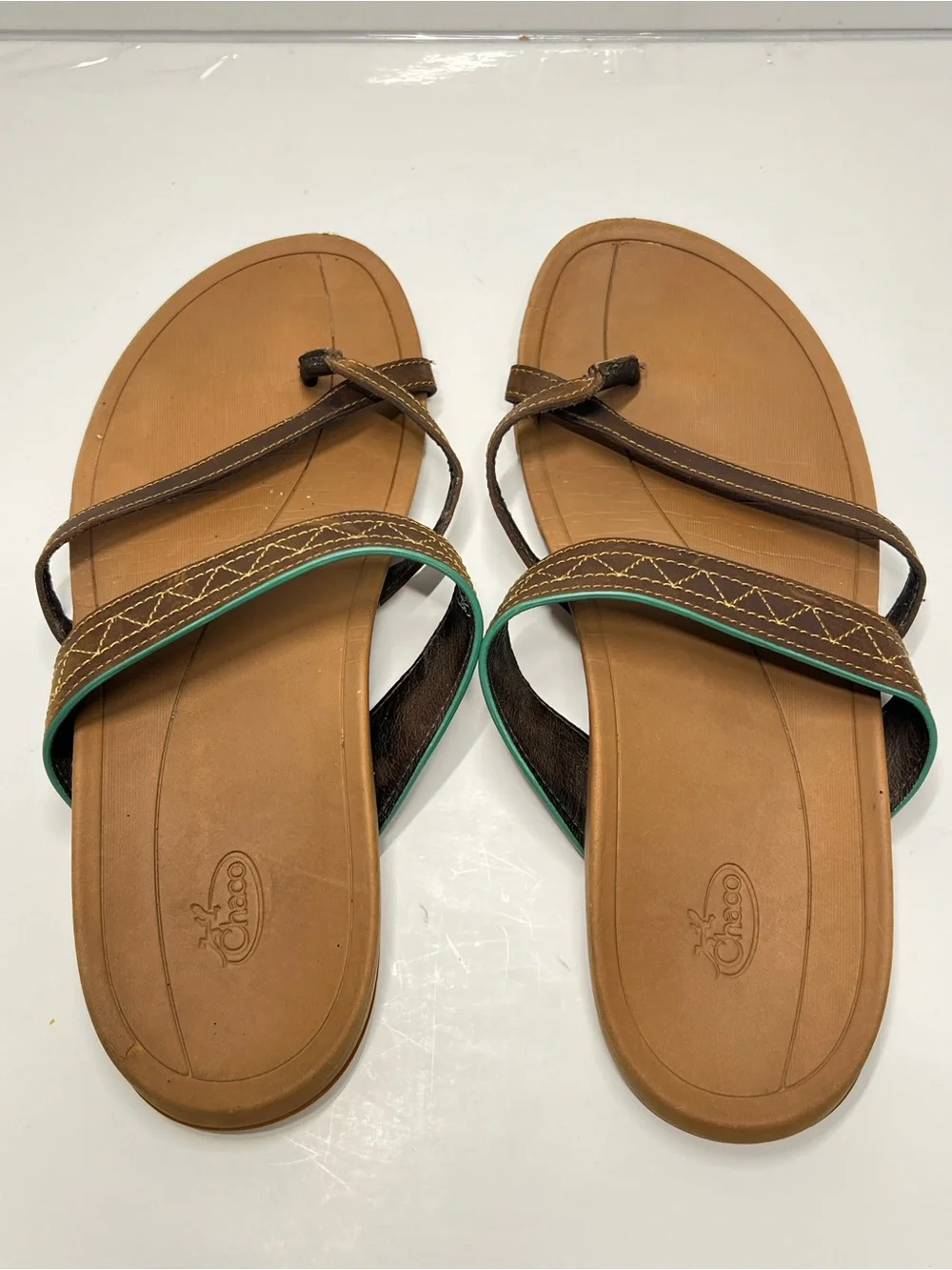 CHACO Women’s Size 8 Slip On Flat Brown Sandal - Picture 6 of 9